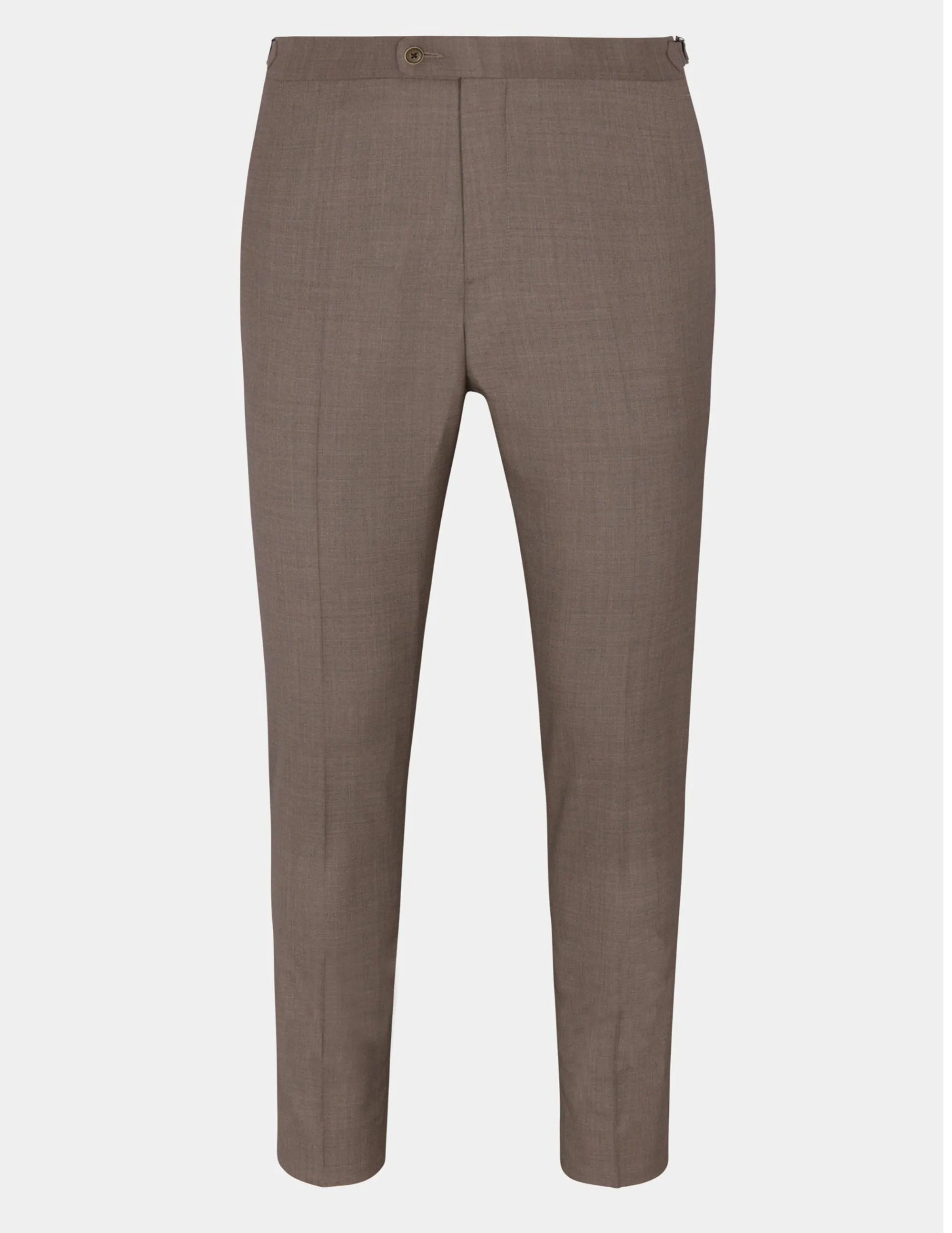 Light Brown Single Breasted Suit