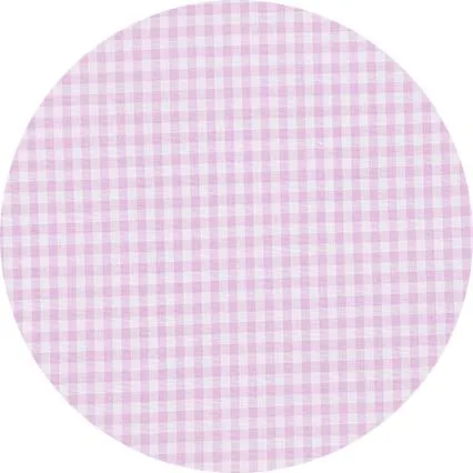 Lilac Slim Fit Gingham Formal Shirt - Single Cuff