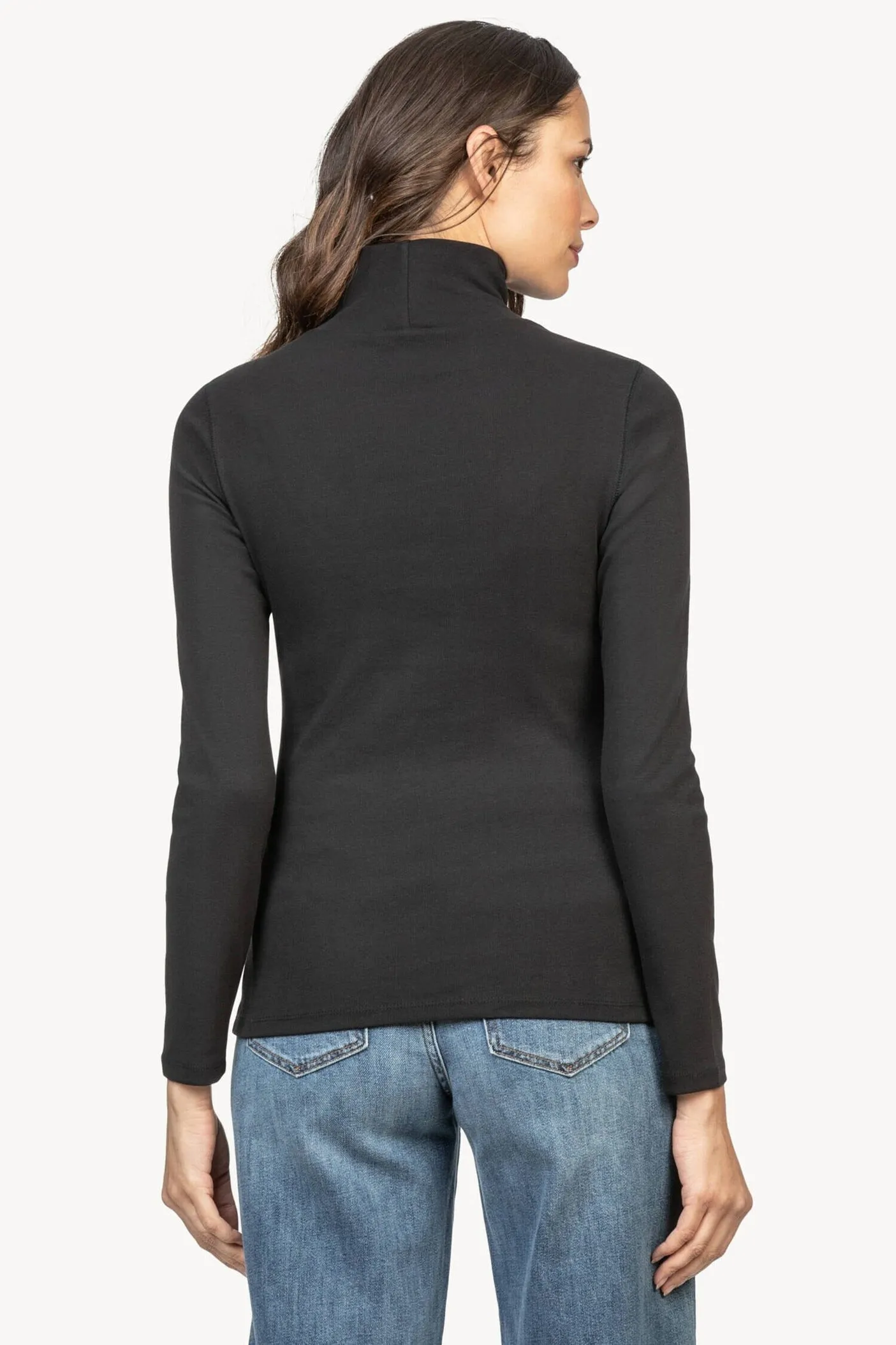 Lilla P Long Sleeve Turtleneck Tee