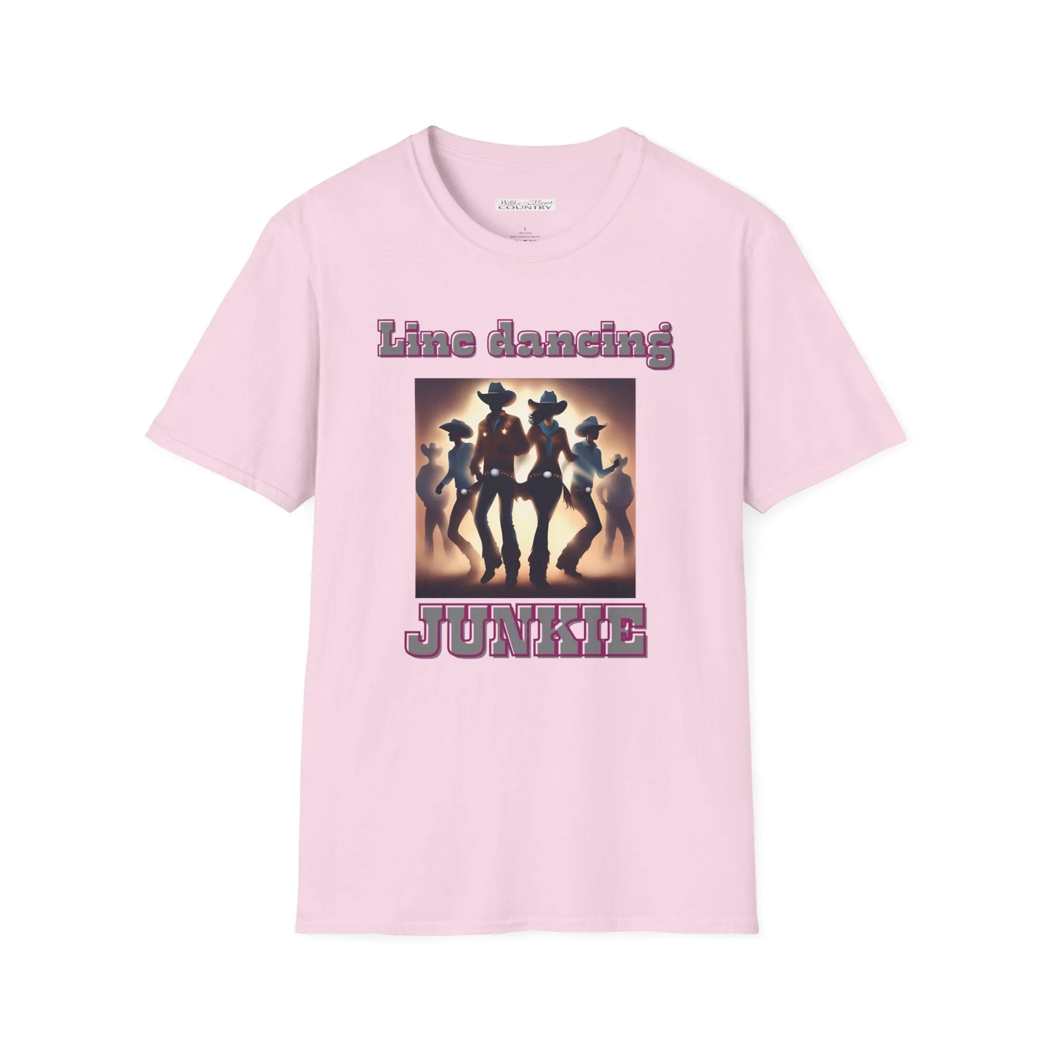 Line Dancing Junkie T-Shirt, Country T-Shirt, Line Dancing T-Shirt, Casual T-Shirt, Dancing T-Shirt