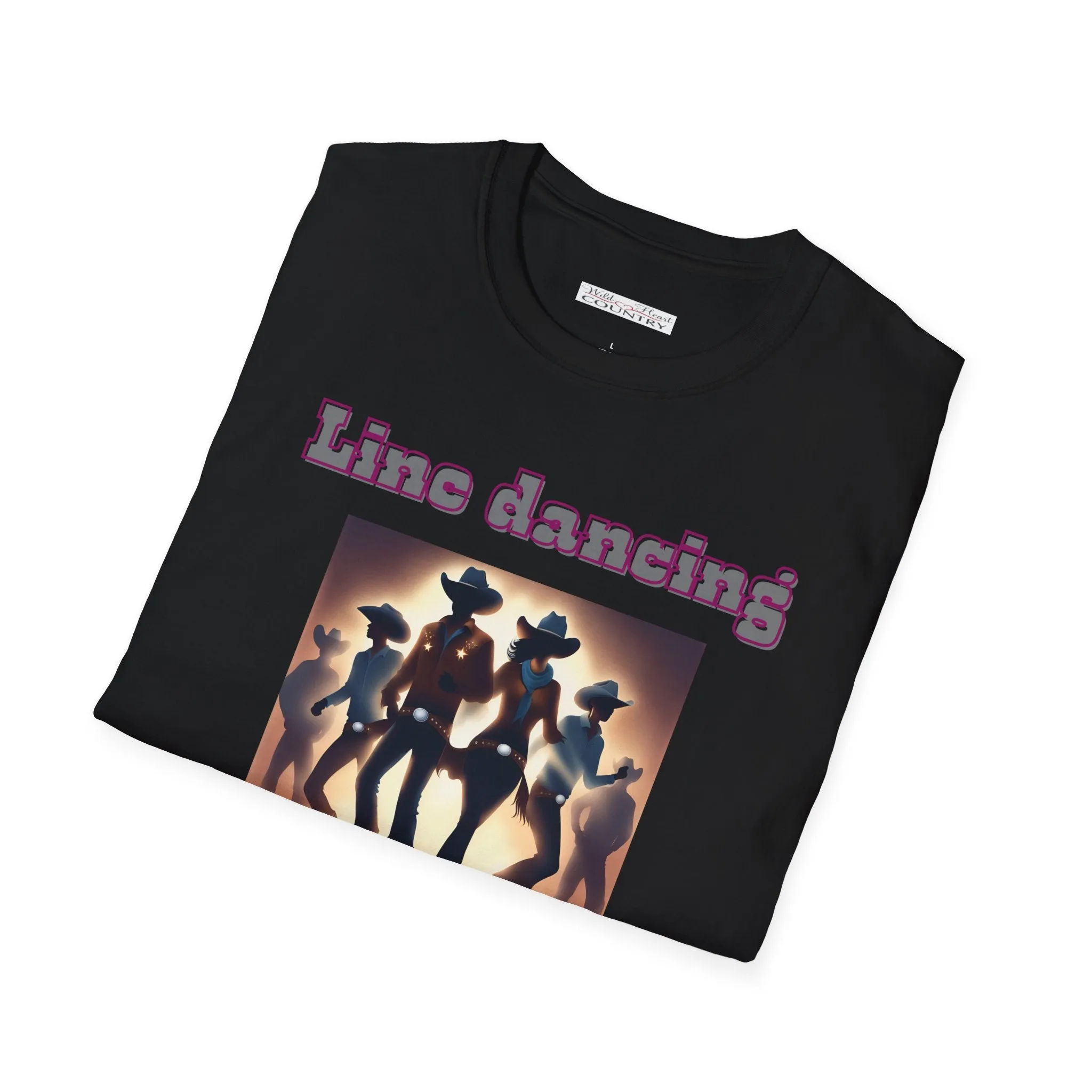 Line Dancing Junkie T-Shirt, Country T-Shirt, Line Dancing T-Shirt, Casual T-Shirt, Dancing T-Shirt