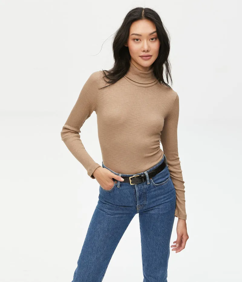 Long Sleeve Bell Turtleneck