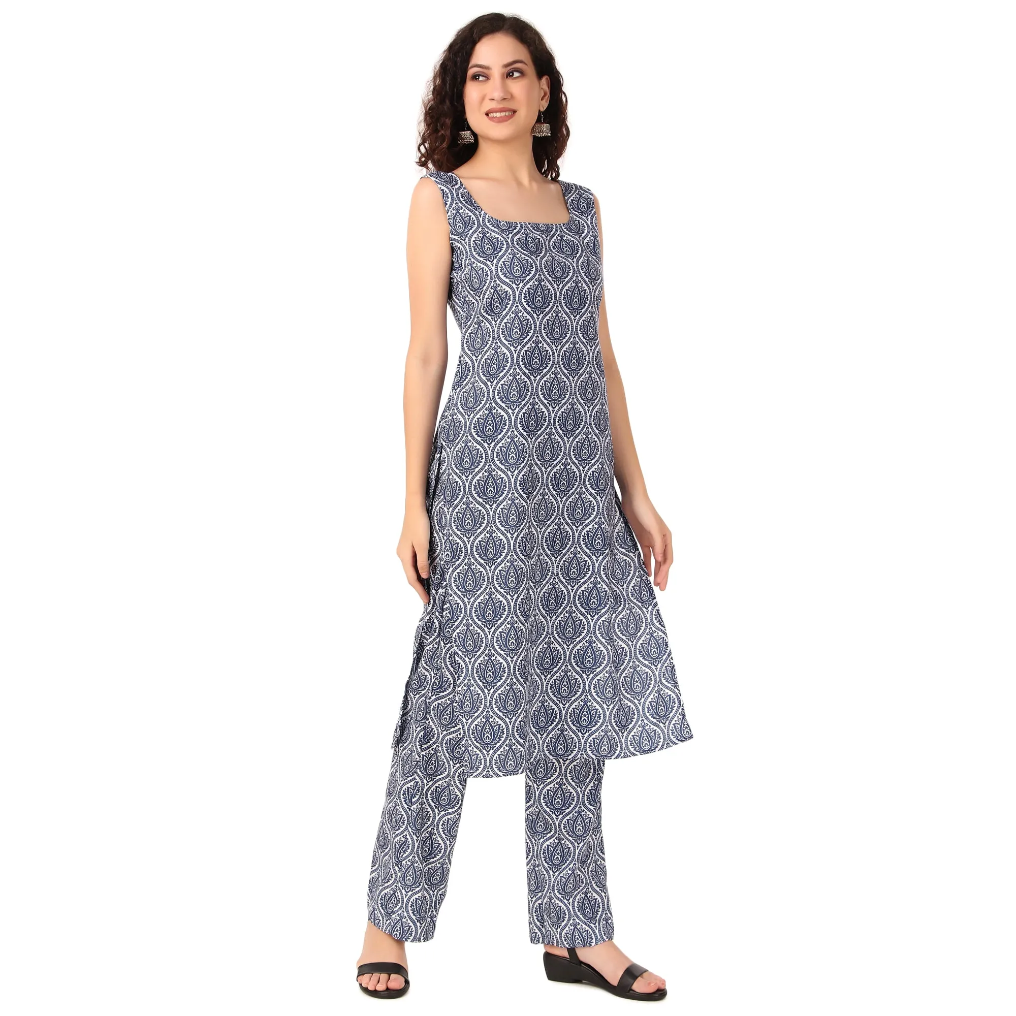 Magnetism Indigo Kurti