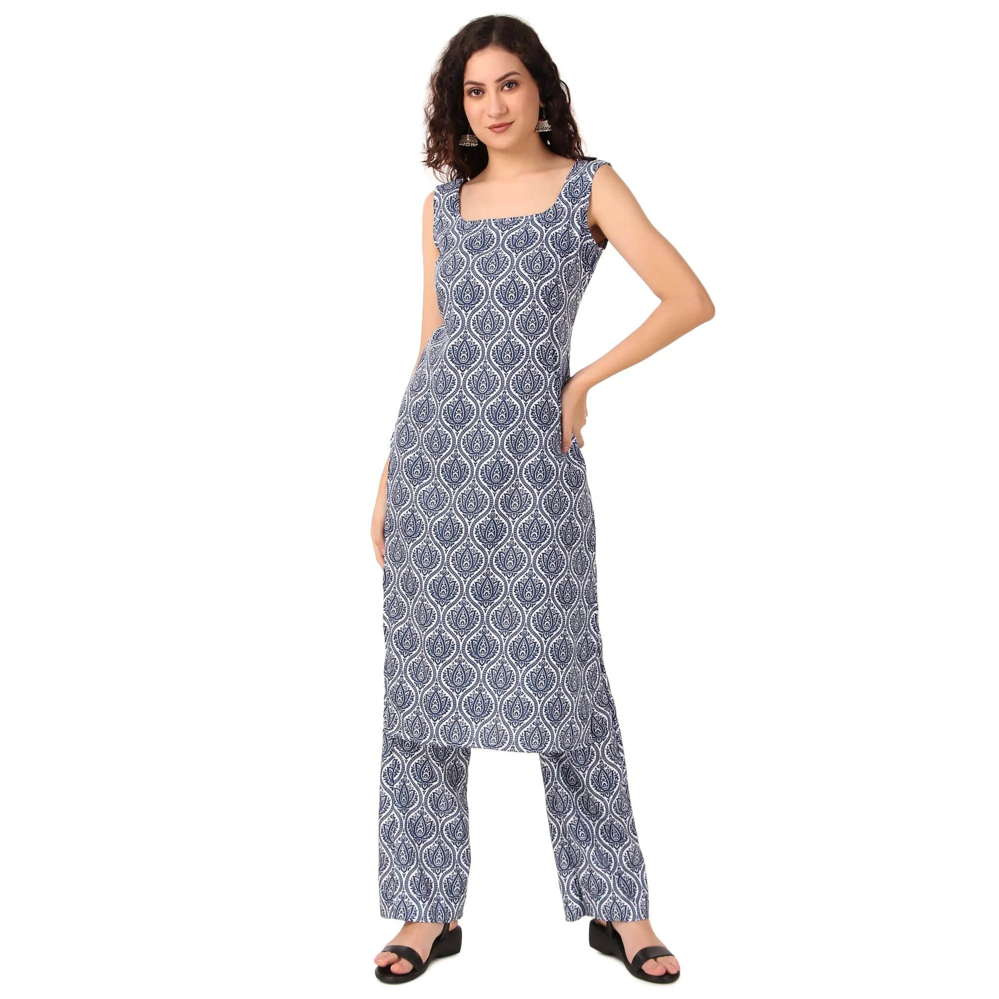 Magnetism Indigo Kurti