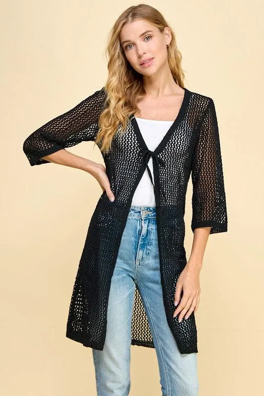 Melody Net Cover Cardigan