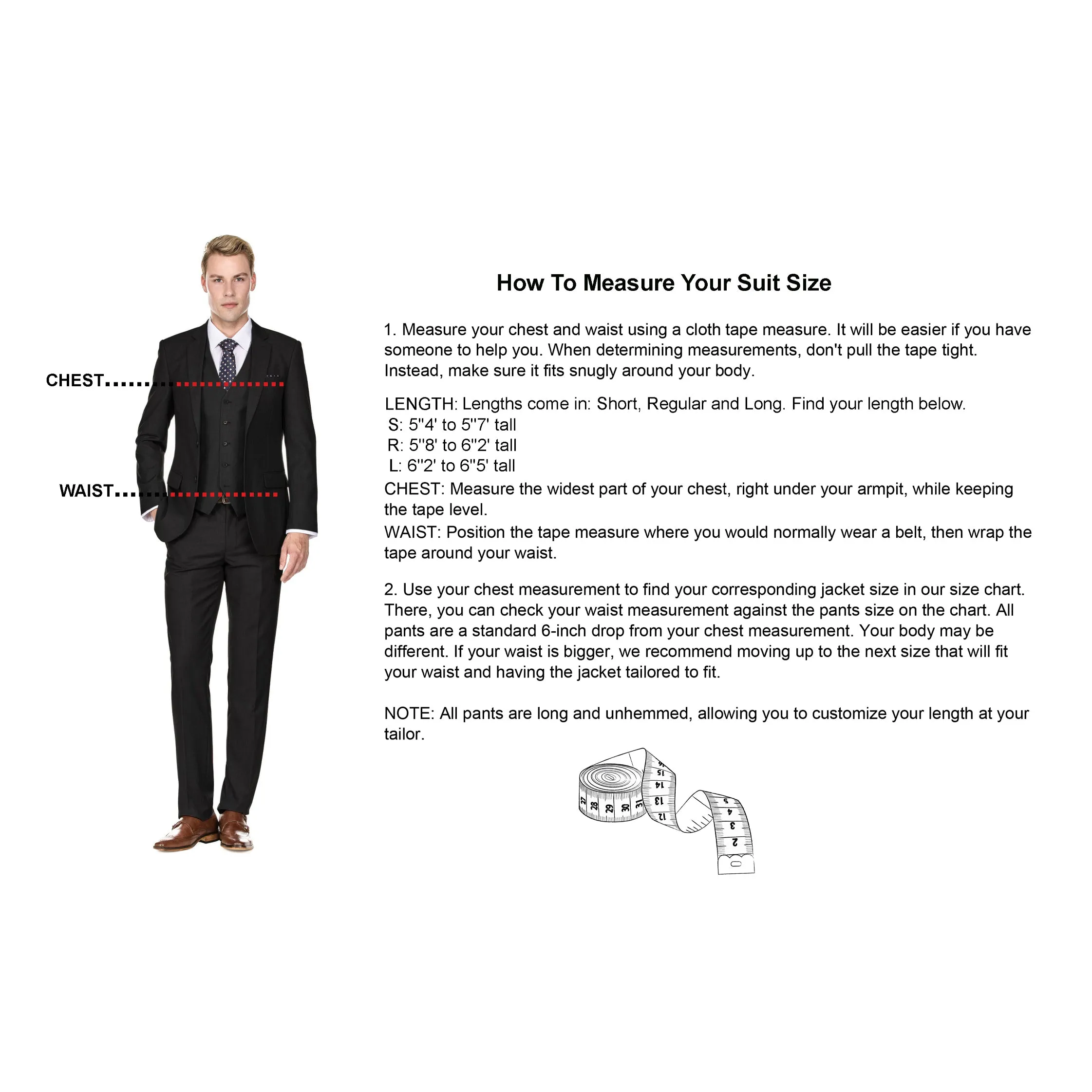 Men's 2-Piece Velvet Birdseye Lapel Double-Breasted Slim-Fit Tuxedo With Performance Stretch Pants