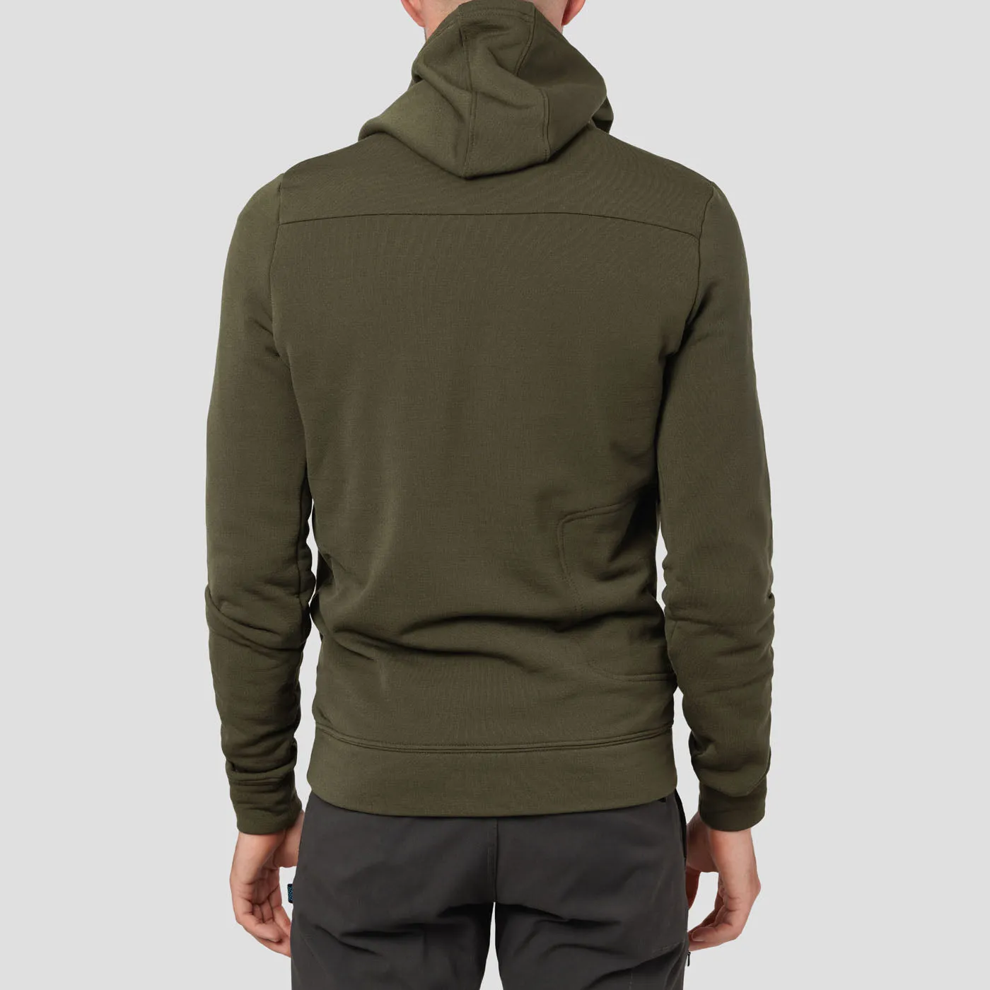 Men's Decadent Merino Hooded Pullover (limited edition) - Olive