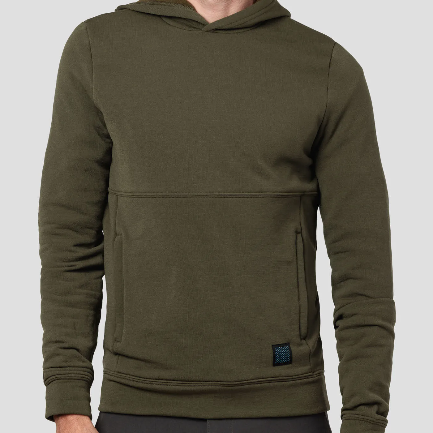 Men's Decadent Merino Hooded Pullover (limited edition) - Olive