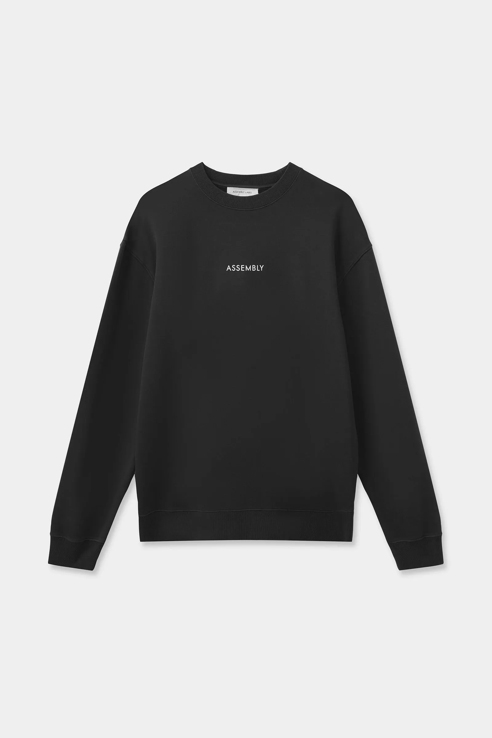 Mens Flocked Fleece Crew