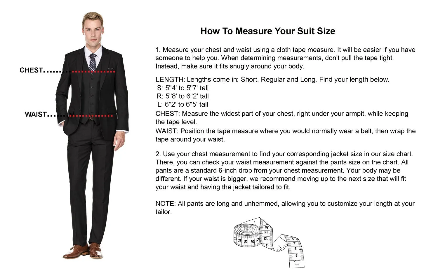 Men's Slim-Fit 2PC Double Breasted Glen Plaid Suit