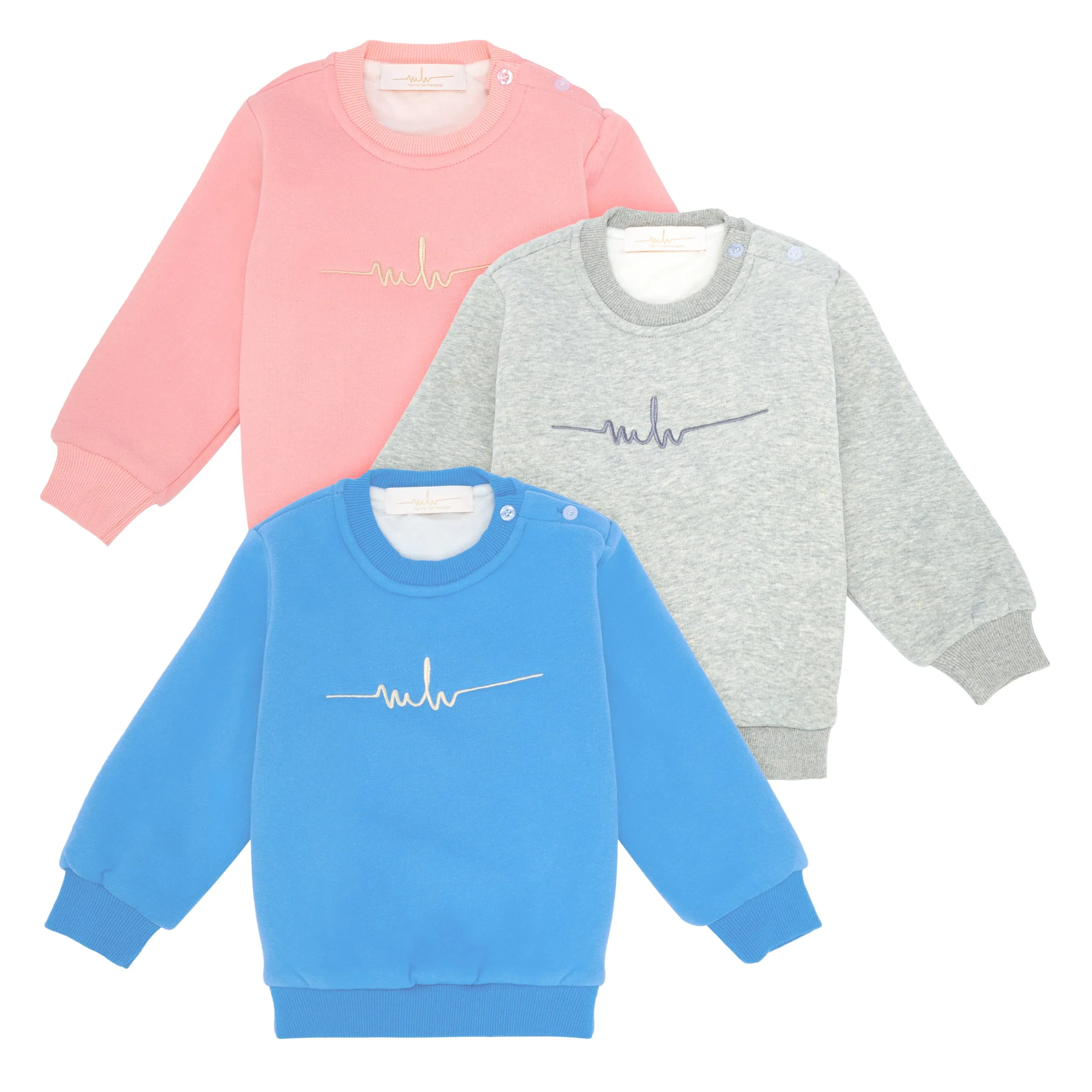 MH BABY SWEATER BLUE