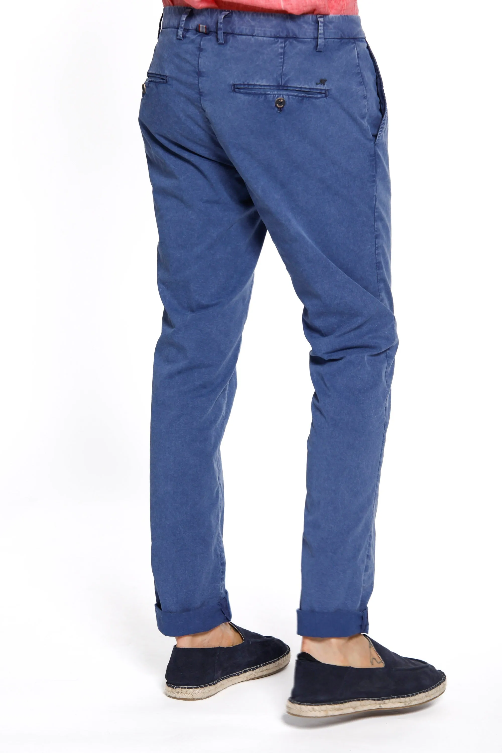 Milano Style Essential pantalone chino uomo in twill stretch extra slim fit