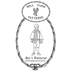 Mill Farm Boys Waistcoat and Shirt Pattern