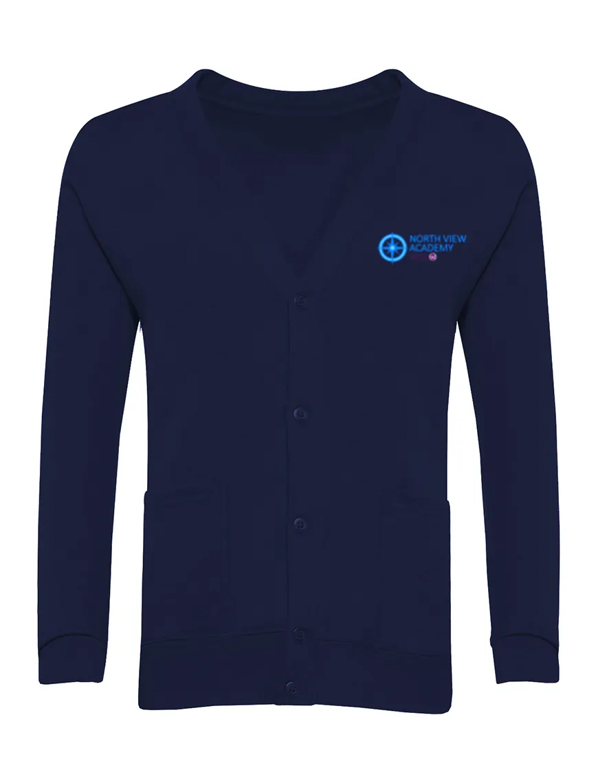 North View Academy Navy Cardigan