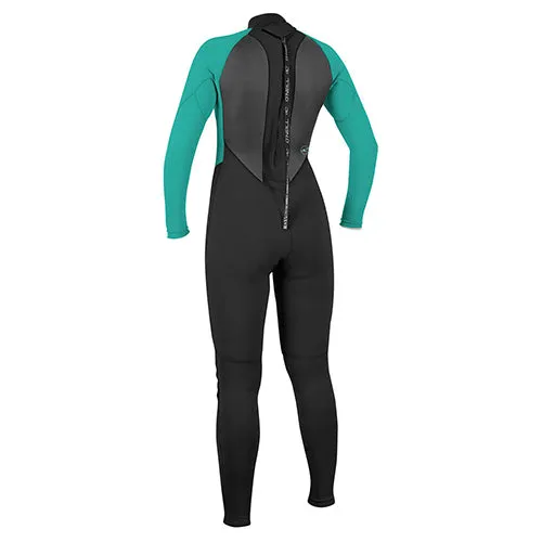 O'Neill Womens Reactor II 3/2mm Back Zip Wetsuit