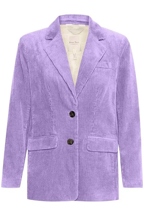 Part Two Leni Blazer in Chalk Violet