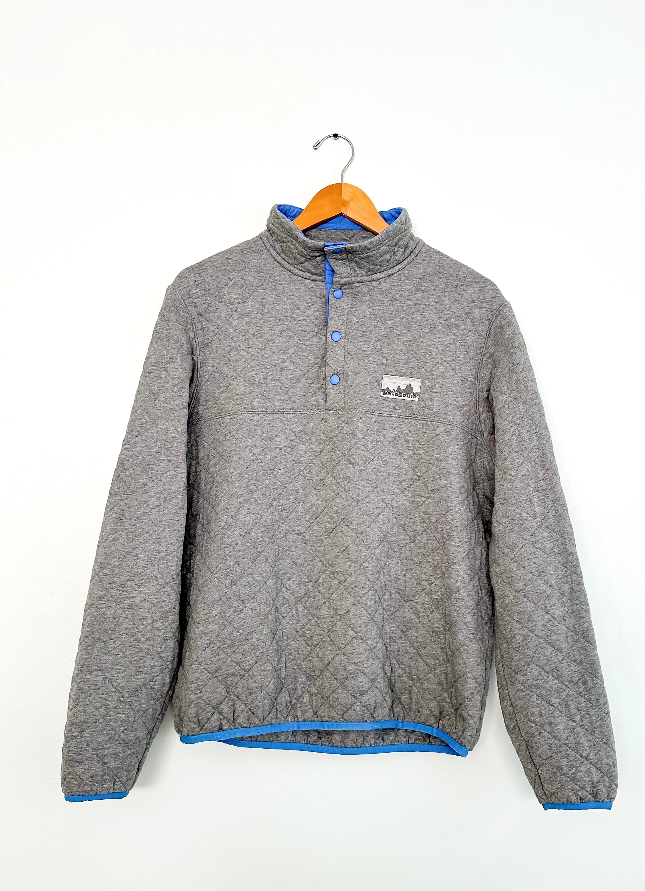 Patagonia 40th Anniversary Diamond Quilt Snap-T Pullover (mens M)