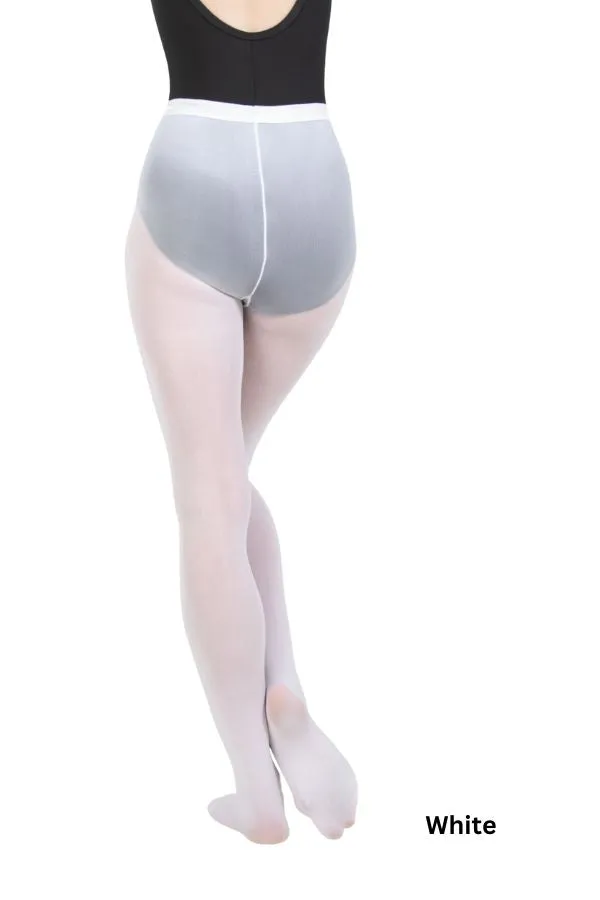 Plus Size TotalSTRETCH Seamless Footed Tights