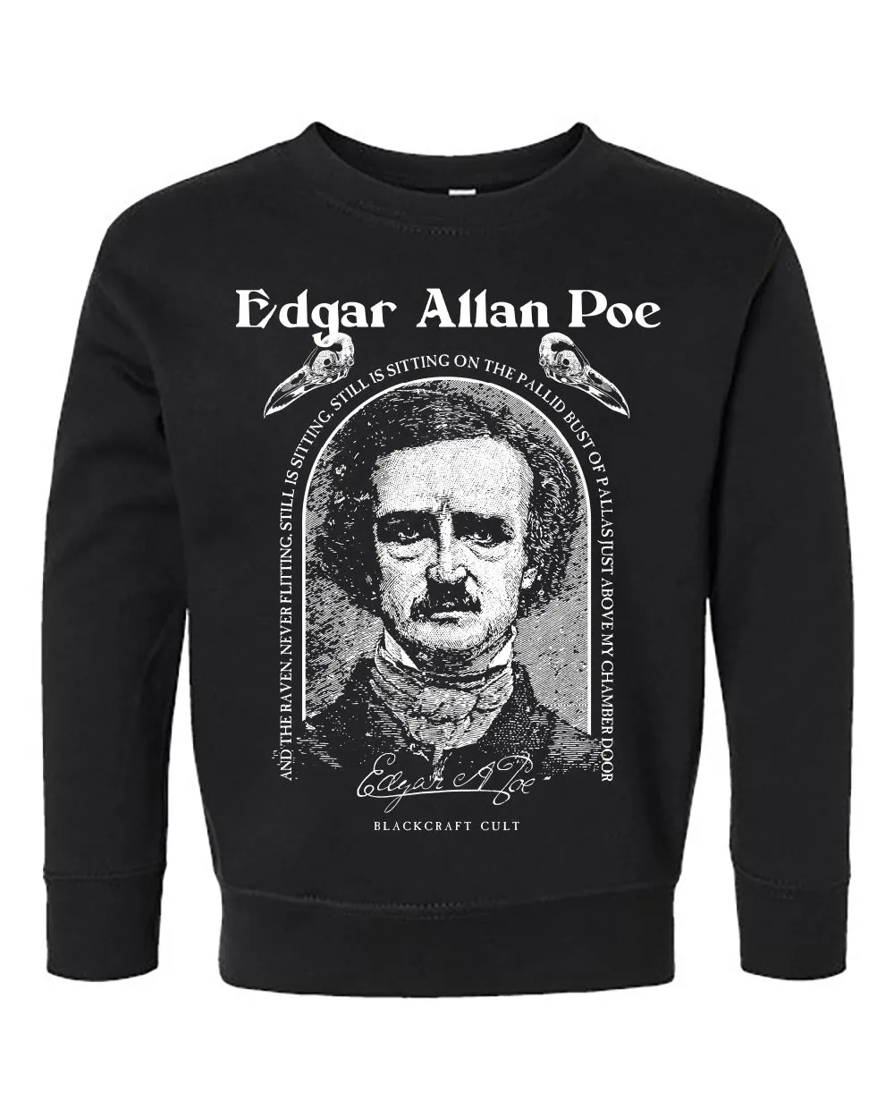 Poe Portrait - Child's Crewneck