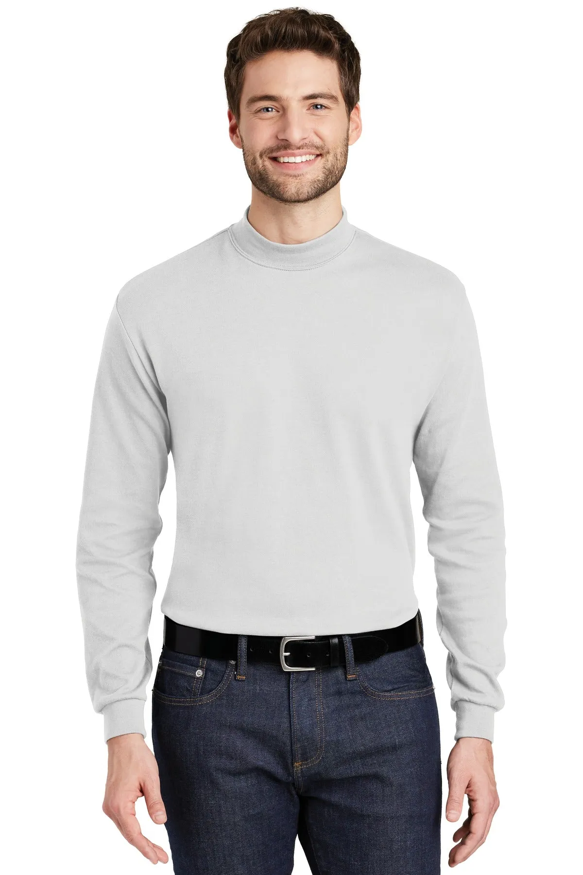 Port Authority¬Æ Interlock Knit Mock Turtleneck.  K321