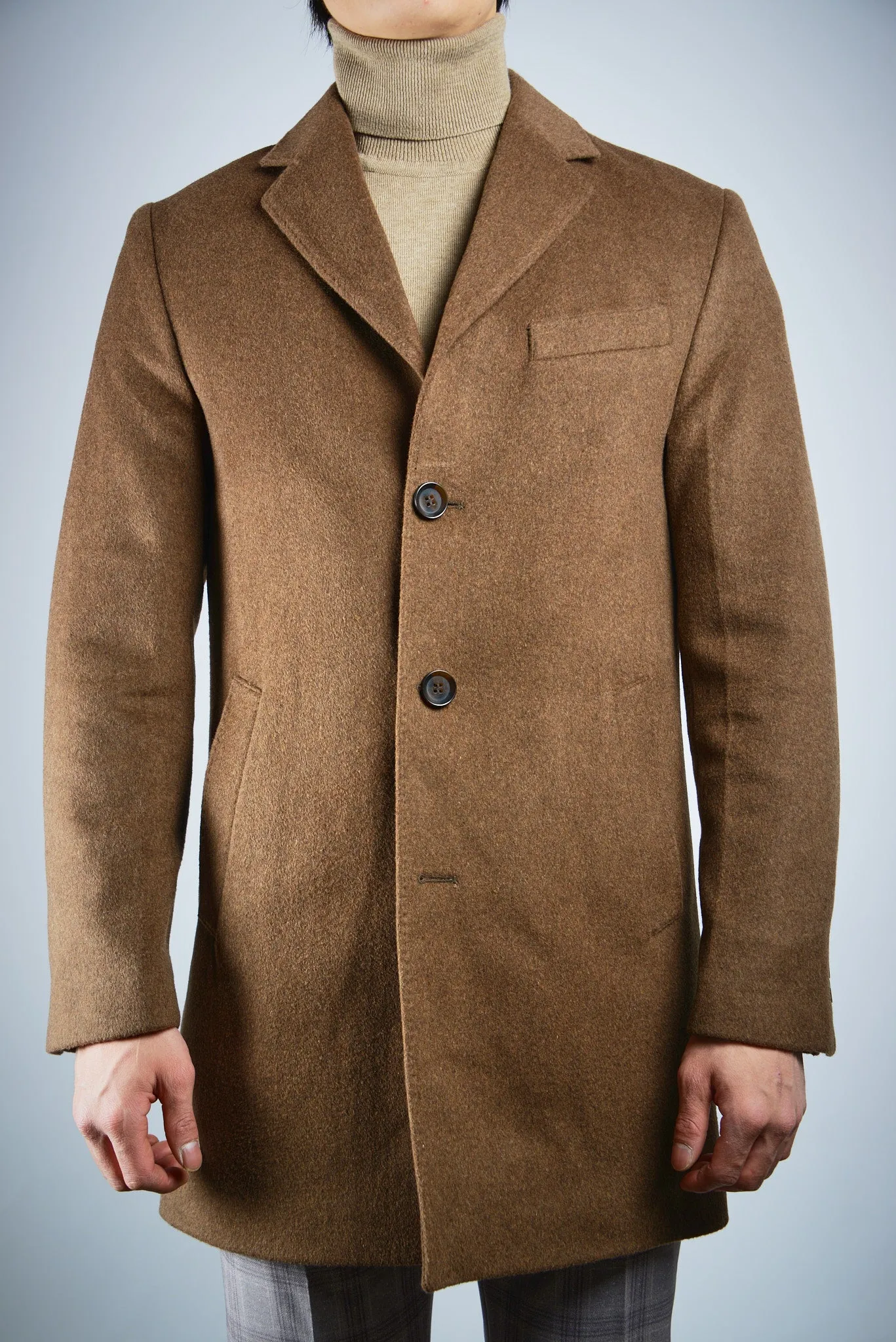 Preston Brush Heathered Coat