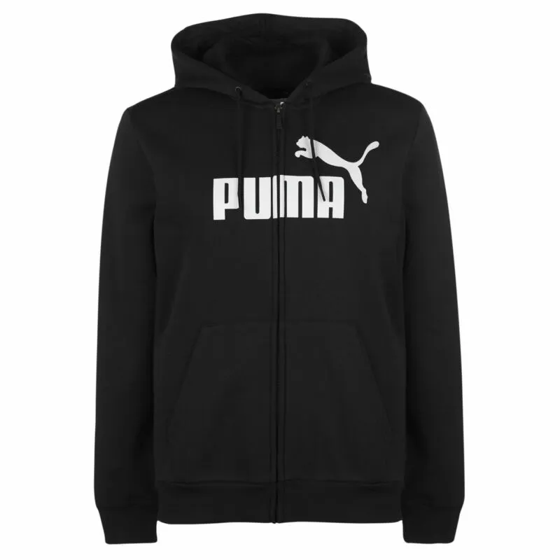 Puma Mens No1 Zip Hoodie Hoody Hooded Top Long Sleeve Lightweight Cotton Full