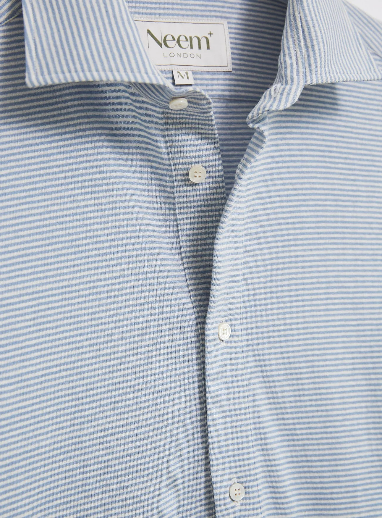 Recycled Italian Sky Horizontal Popover Shirt