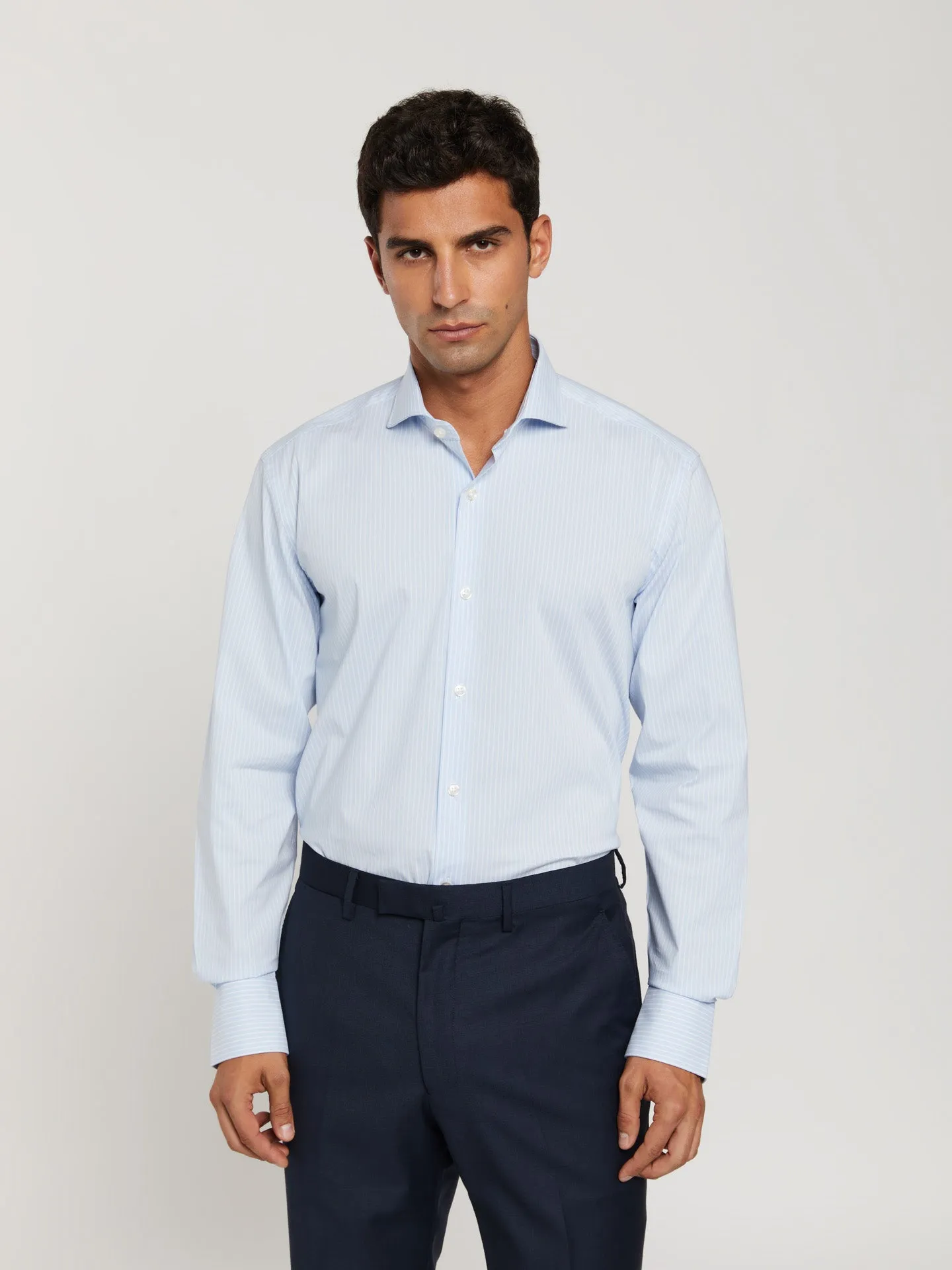 Regular fit k-easy stripes comfort formal shirt