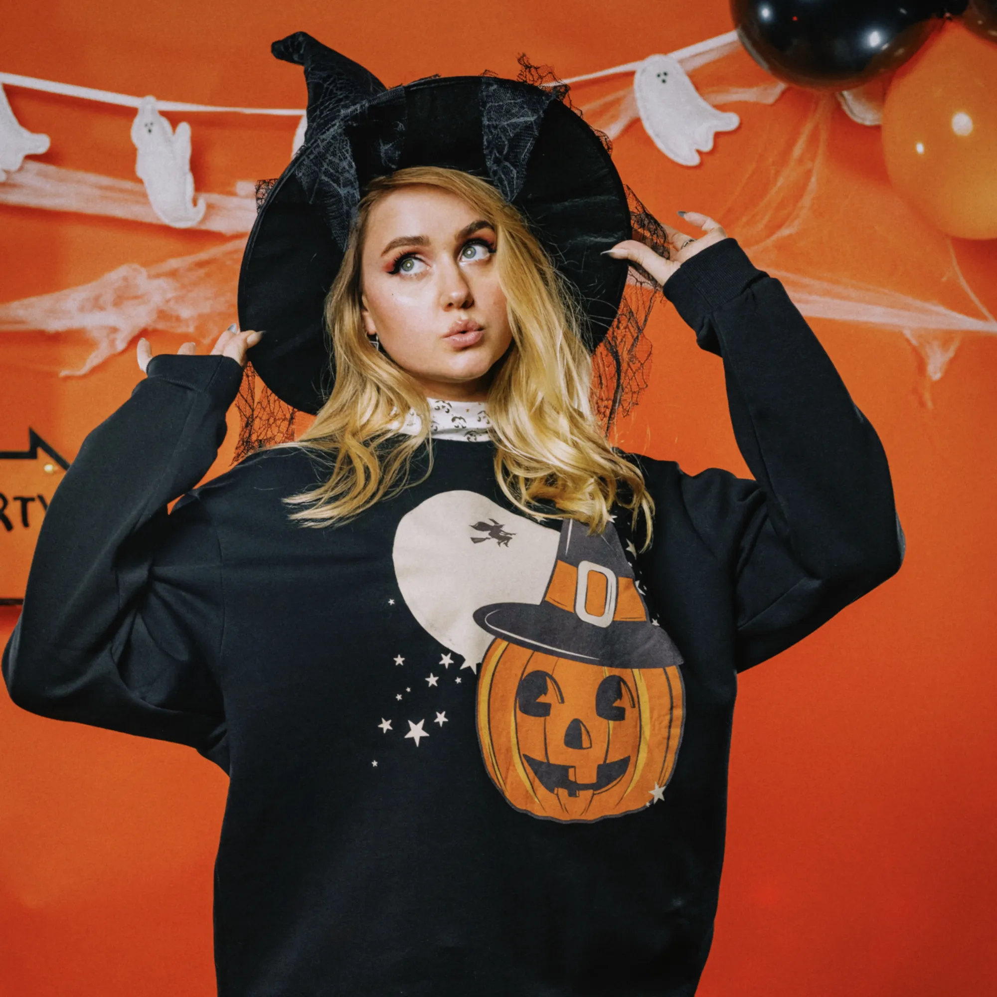 Scareworthy Pumpkin Crewneck