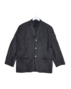 Size S/M - Acne Studios Black Single Breasted Suit Jacket