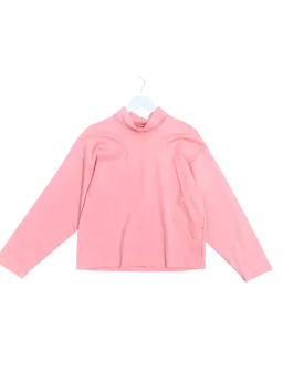 Size XS - Kuwaii Pink Turtleneck Top