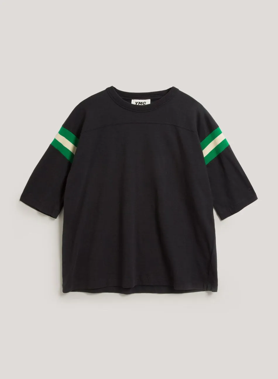 Skate T-Shirt Black Green Ecru W