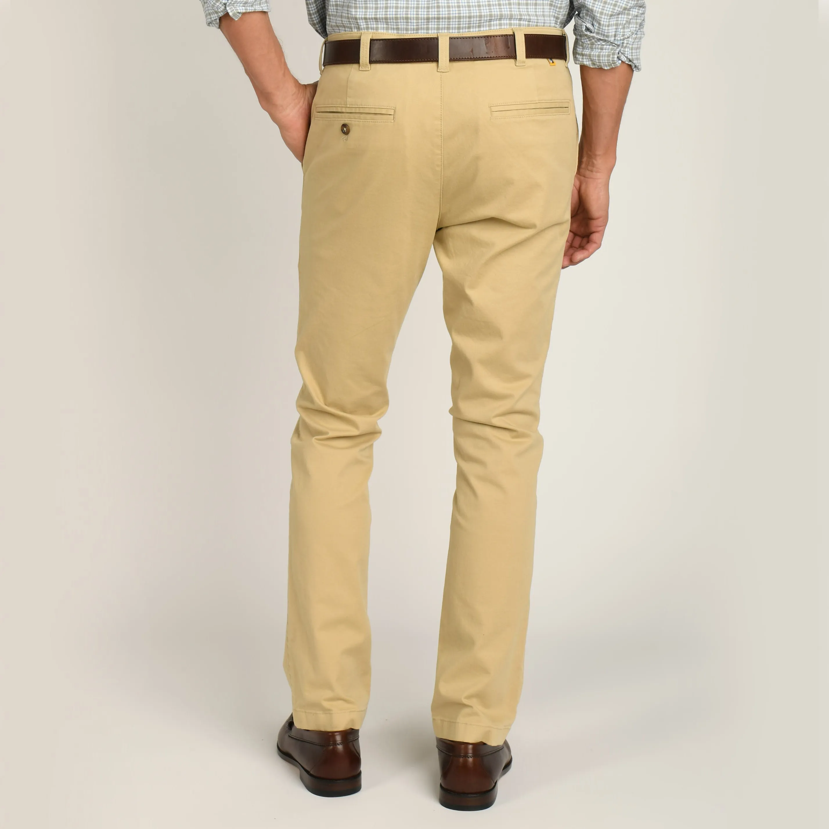 Slim Fit Gold School Chino - Sand