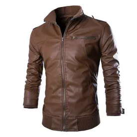 Slim Fit Motorcycle Jacket