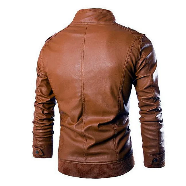 Slim Fit Motorcycle Jacket