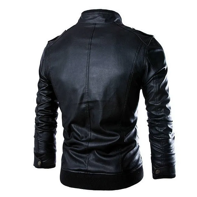 Slim Fit Motorcycle Jacket