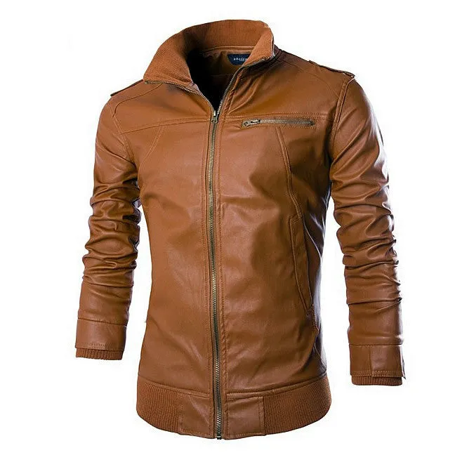 Slim Fit Motorcycle Jacket