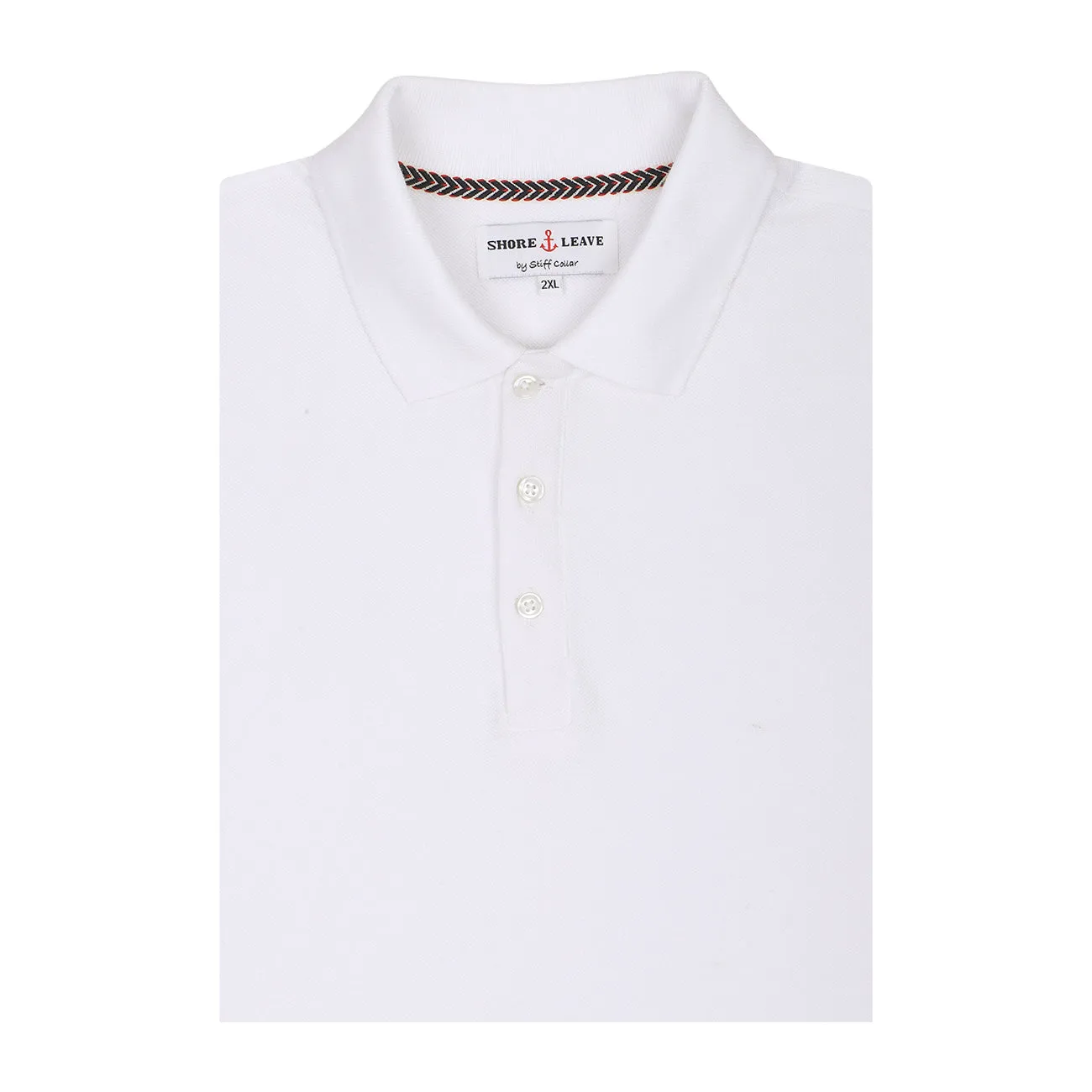 Snow White Premium Cotton Polo T-Shirt