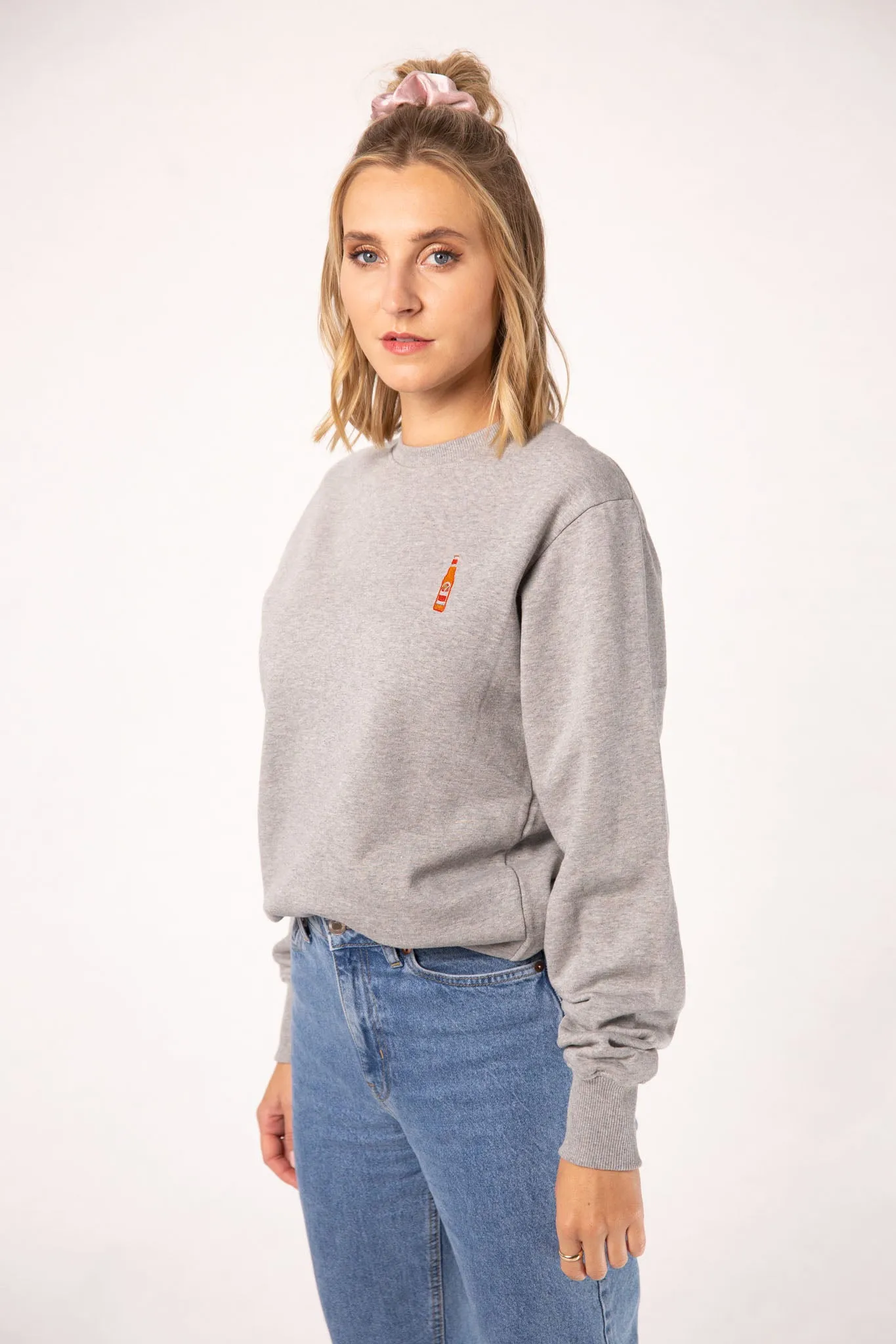 Somersby Orange Spritz | Bestickter Bio-Baumwoll Frauen Pullover