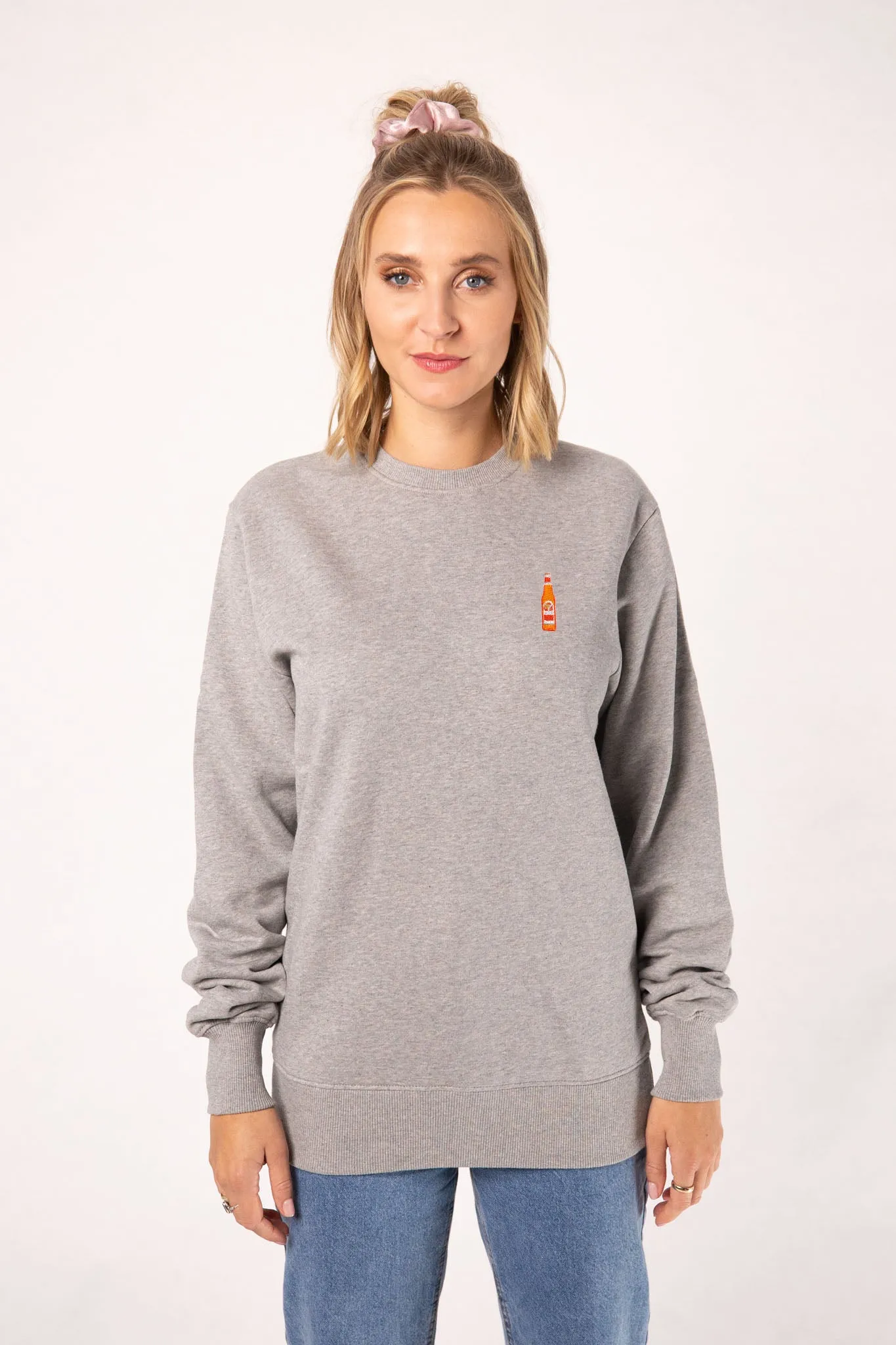 Somersby Orange Spritz | Bestickter Bio-Baumwoll Frauen Pullover