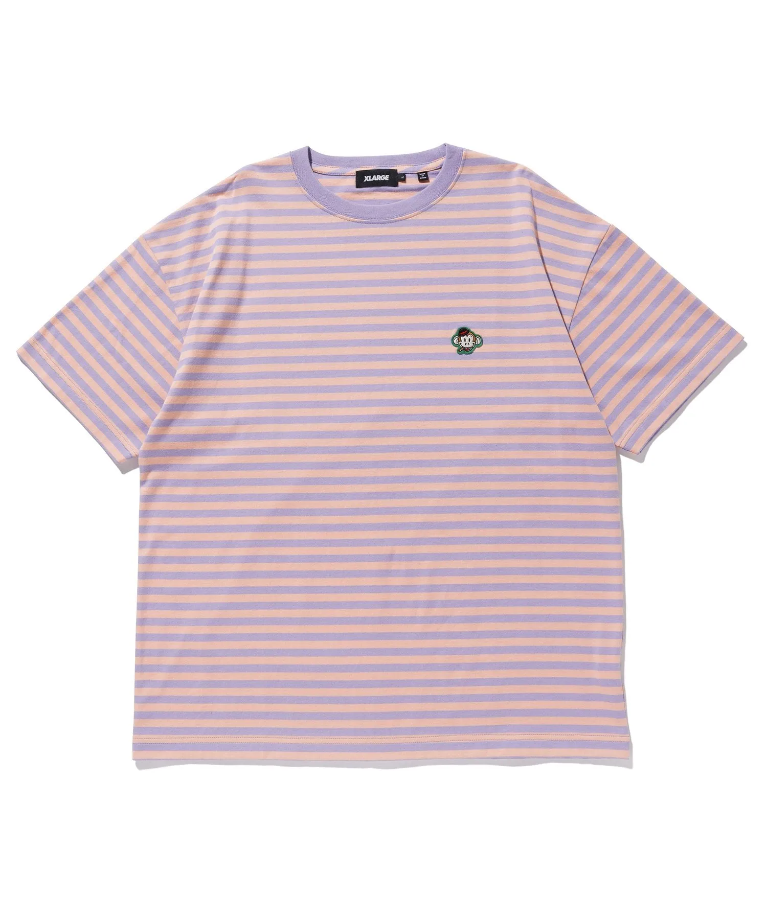 S/S EMBROIDERY KIETH BORDER TEE