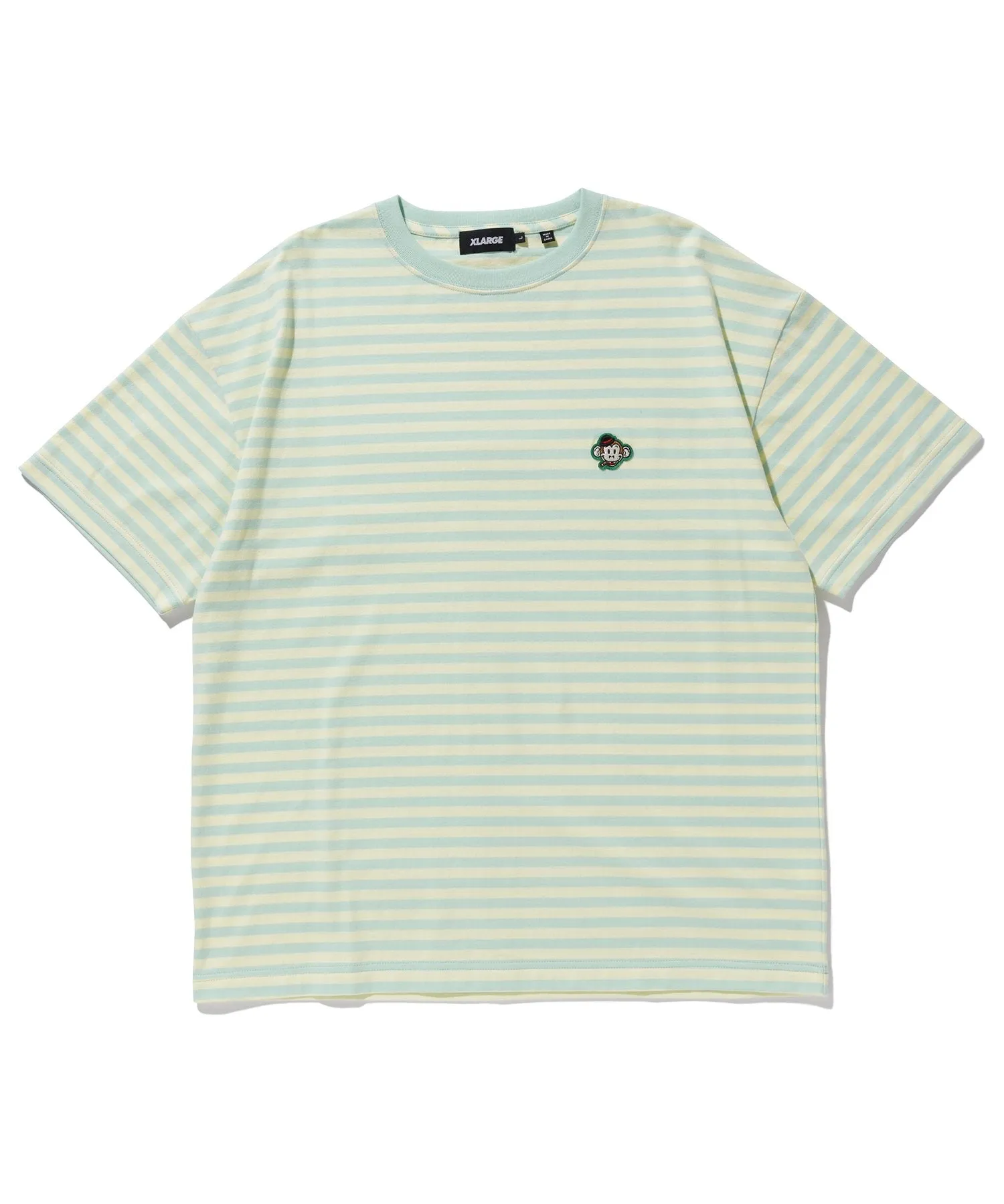 S/S EMBROIDERY KIETH BORDER TEE