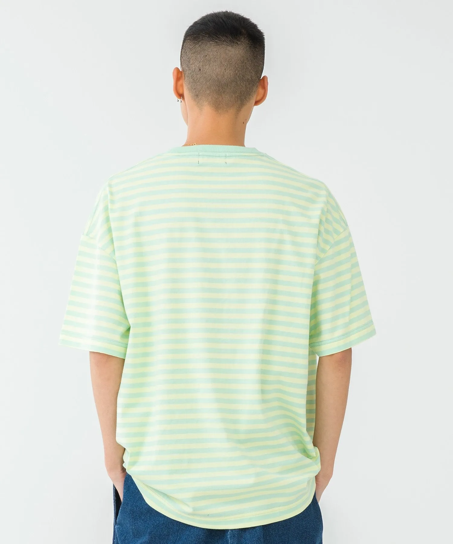 S/S EMBROIDERY KIETH BORDER TEE