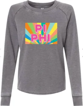 Sunray Lazy Day Pullover - Pi Beta Phi