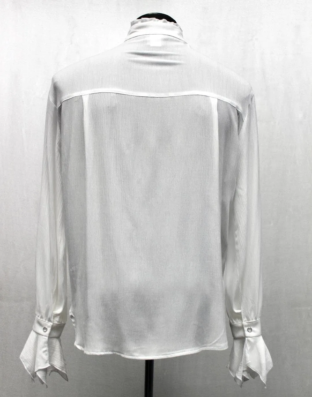 THE COUNT SHIRT - Ivory Rayon