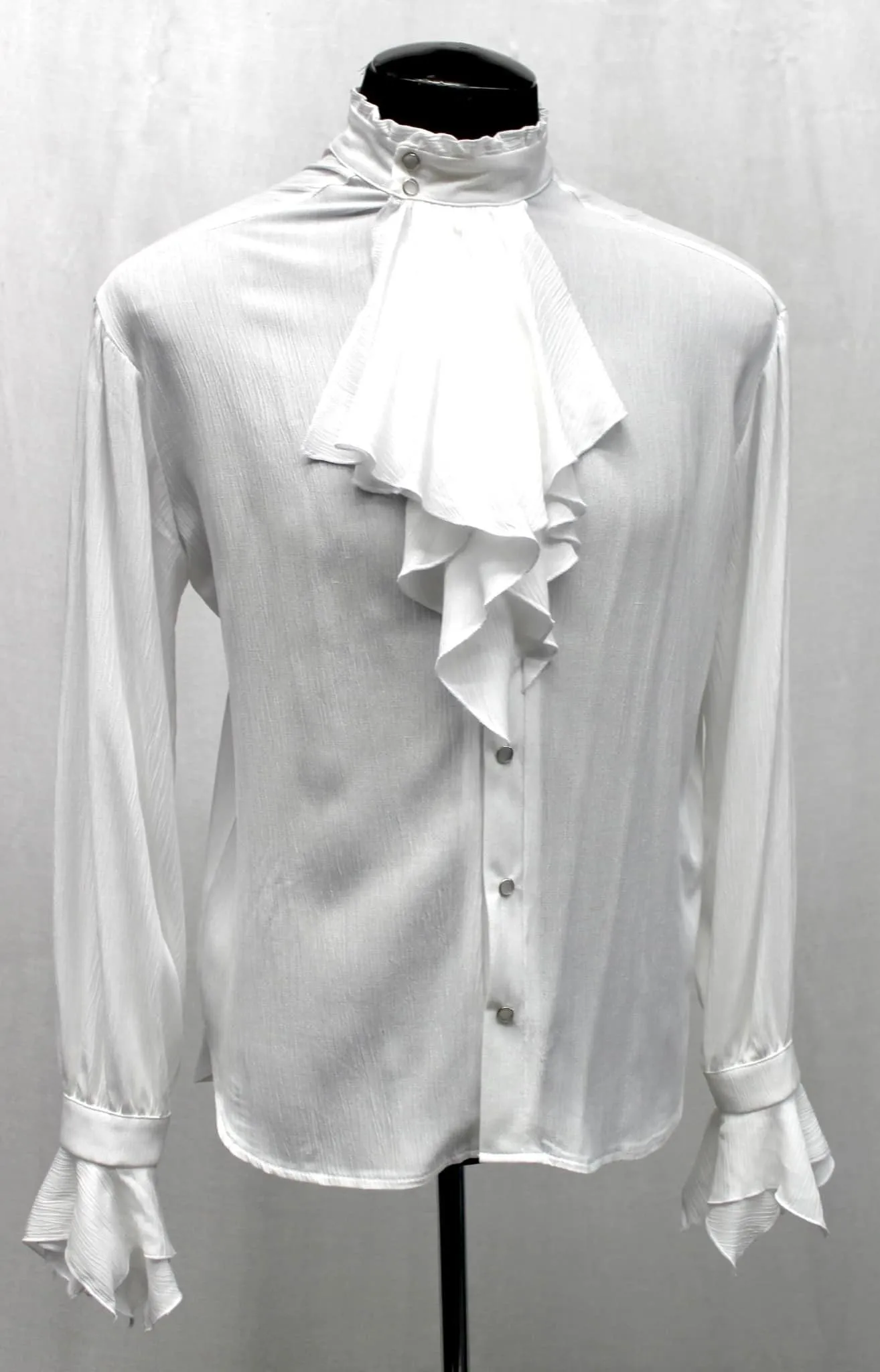 THE COUNT SHIRT - Ivory Rayon