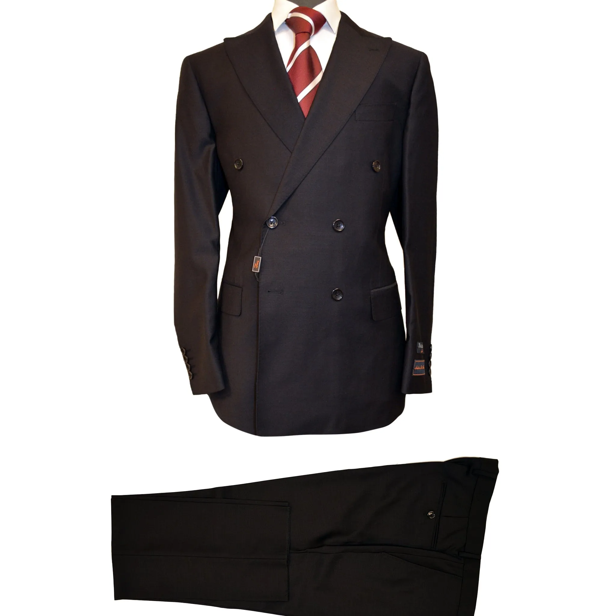 TIGLIO LUXE / PISTOIA DOUBLE BREASTED MODERN FIT SUIT