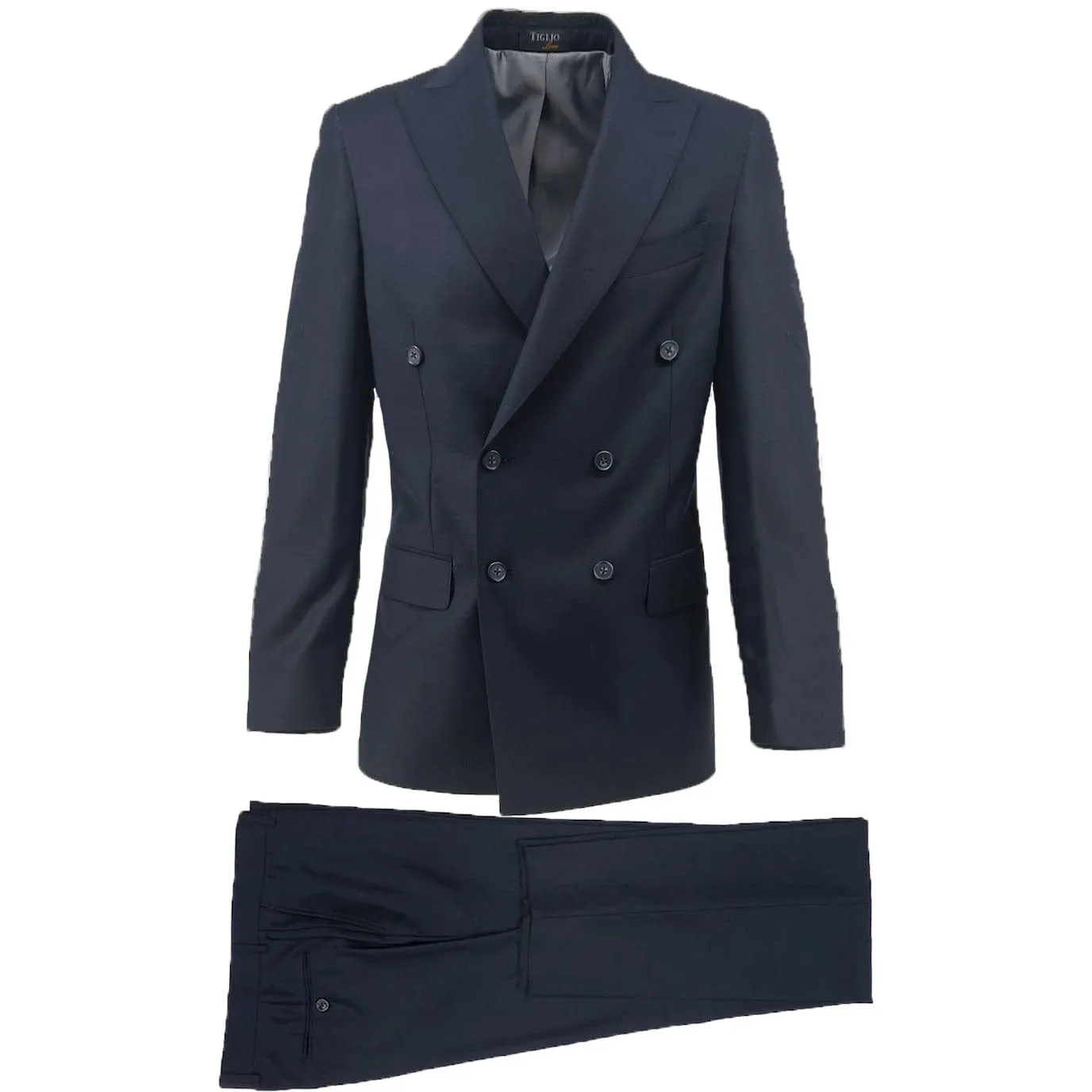 TIGLIO LUXE / PISTOIA DOUBLE BREASTED MODERN FIT SUIT