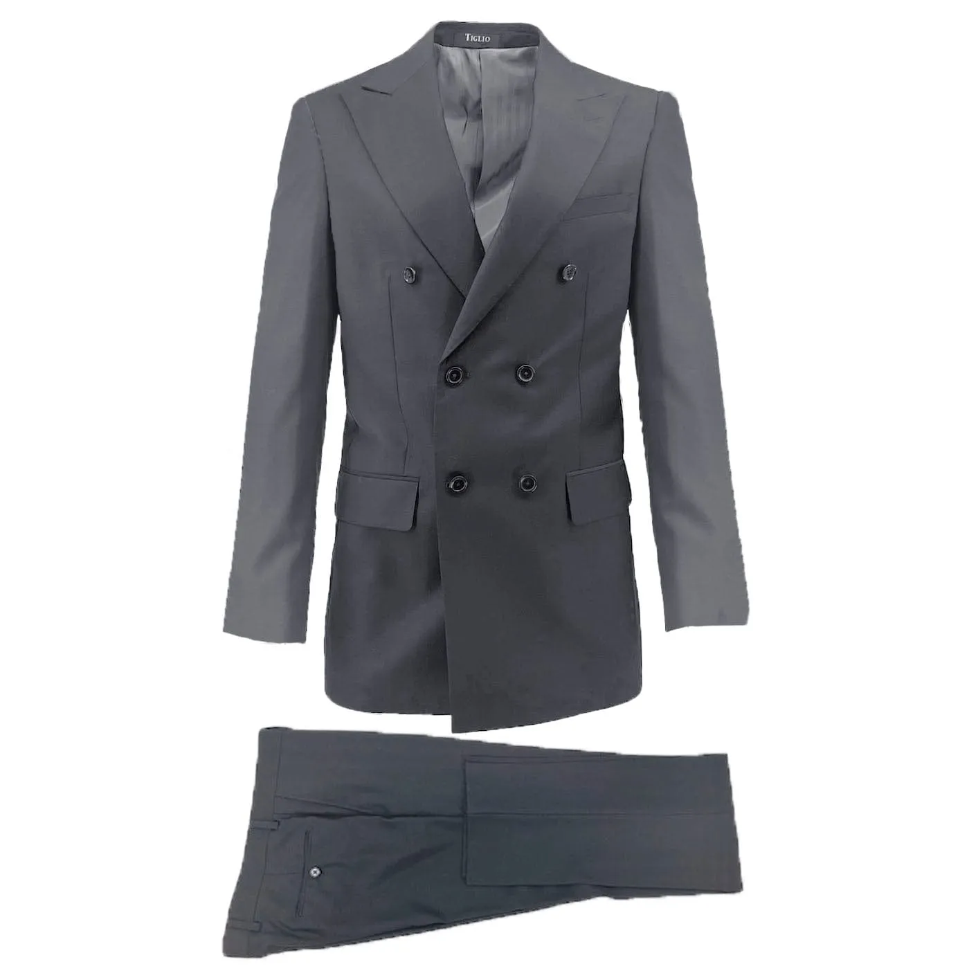 TIGLIO LUXE / PISTOIA DOUBLE BREASTED MODERN FIT SUIT