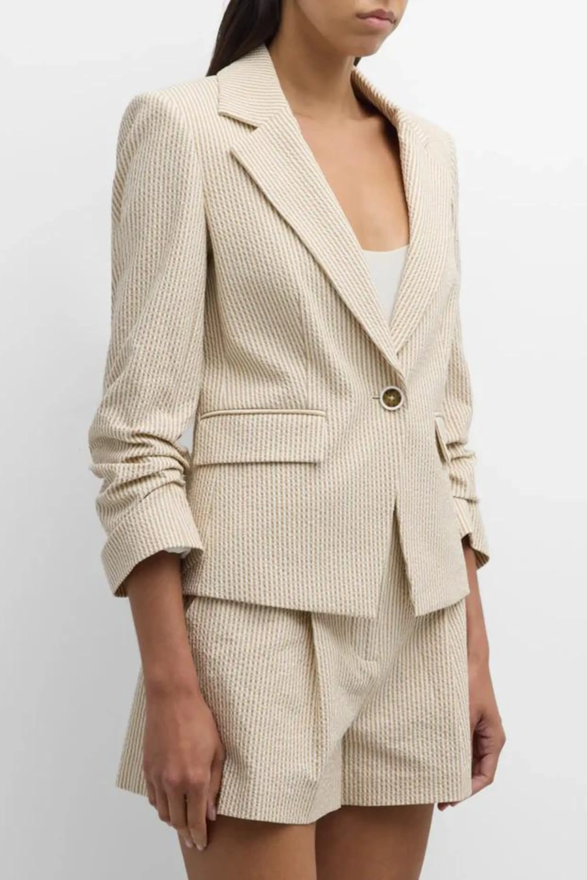 Veronica Beard Aaliyah Jacket Khaki